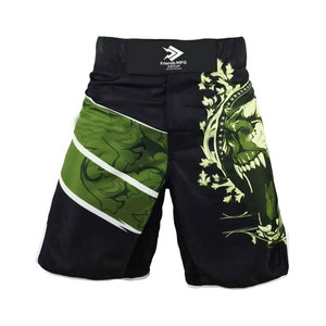 Services OEM, prix raisonnable, design personnalisé, séchage rapide, durable, faible MOQ, shorts MMA pour hommes, dernier style, polyester/nylon - Product Image 1