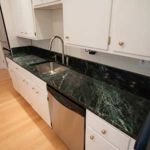 Losas de Mármol con Acabado Natural, Aspecto de Ónix Verde Araña, Resistentes al Agua, Losa Grande para Interiores y Exteriores de Villas, Pisos de Comedor, Premium - Product Image 1