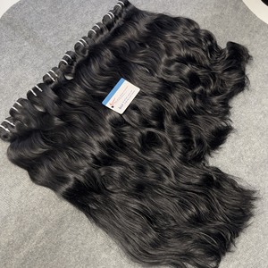 Extensiones de Cabello Ondulado Natural Color Negro de Alta Calidad, Listas para Enviar - Product Image 5