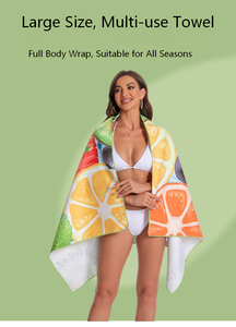 Sand-Free Microfiber Beach Towel Professional UPF 50+ Quick Dry Travel Towel Large Lightweight <strong>Gear</strong> for Pool Surfing Camping - Product Image 4
