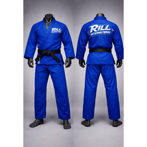 Kimono de judo de qualité supérieure - 100% coton, uniforme d'arts martiaux avec ceinture pour adultes, extensible, séchage rapide et durable, léger - Product Image 1