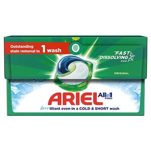 Ariel All in One Pods, 120 lavages, facile à utiliser, élimine les taches, linge frais, en vente - Product Image 3