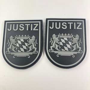 Wholesale Manufacturer Custom Printed Embossed 3D <b>Heat</b> Transfer Press Soft Pvc Rubber Patch Iron On Logo Hat Patches - Product Image 5