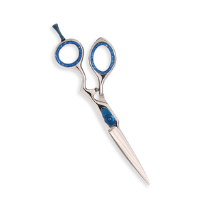 Ciseaux de coiffure professionnels en acier inoxydable, pointe acérée, manche long, pour droitiers, ciseaux de coupe de cheveux pour salon, fournitures de beauté - Product Image 6