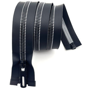 Multifunction <b>Zipper</b> Close End Waterproof <b>Zipper</b> Reflective Effect Plastic <b>Zipper</b> for Jacket - Product Image 4