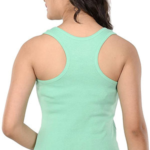 Débardeur pour femme grande taille au design unique, décontracté et respirant, 100% coton, tailles personnalisables, logo sur le devant, fabriqué au Pakistan - Product Image 5
