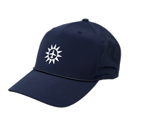 Casquettes unies personnalisées cinq pièces unisexe décontractées en toile sergé courbée à 5 panneaux brodés en métal