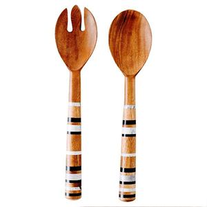 Ensemble de saladiers fabriqués en Inde, écologiques, compatibles lave-vaisselle, ustensiles de cuisine pour la maison, fabriqués en Inde - Product Image 3