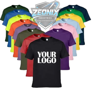 T-shirt personnalisé 100% coton respirant à séchage rapide pour hommes |   T-shirt en coton uni de haute qualité |   Fabricant en gros OEM - Product Image 1