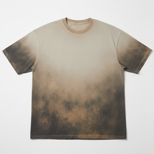 T-shirt homme premium surdimensionné, vente en gros, t-shirt à manches courtes avec impression graphique, t-shirt homme personnalisé 100% coton, effet délavé à l'acide - Product Image 5