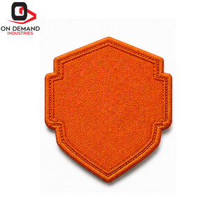 Badges de tournoi personnalisés en tissu sergé avec support thermocollant, qualité professionnelle, marque privée, livraison rapide, en vente - Product Image 3