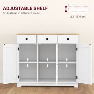 Mobile da Cucina Moderno Indipendente in Legno e Alluminio per Accessori da Cucina o Uso Alberghiero - Product Image 4