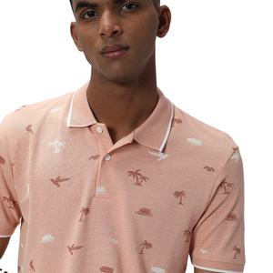 Nouveau tissu éponge 100% coton élégant pour hommes pour Polo T-Shirt pull surdimensionné confort couleur t-shirts Logo personnalisé imprimé solide - Product Image 5