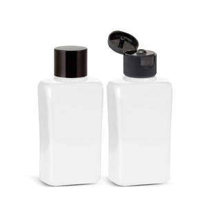 Envase Cosmético Personalizado con Tapa Abatible de 250 ml, Tapa de Color Personalizado, Impresión de Pantalla, Botella Plana de Plástico PET para Loción y Crema Corporal - Product Image 1