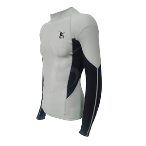 เสื้อแรชการ์ดแขนยาวผู้ชายแบบสั่งทำขายส่งจากโรงงานพร้อมพิมพ์โลโก้ ดีไซน์สวยที่สุด - Product Image 3