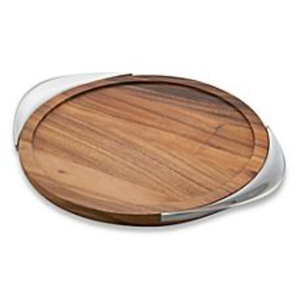 Plateau de service rectangulaire en bois artisanal de qualité supérieure avec poignées décoratives en métal doré, pour la décoration de la table à la maison. - Product Image 3