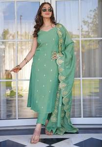 Fournisseur en gros de robes décontractées et festives, achat en gros de vêtements pour femmes, mode élégante indienne et pakistanaise, haut, bas et dupatta 85069 - Product Image 1