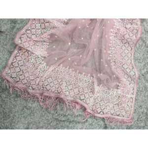 ชุดส่าหรีชุดราตรีงานปักเลื่อมสวยงาม - Product Image 1