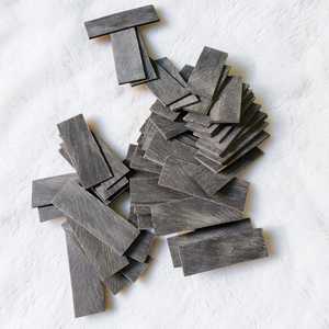 Tira de Cuerno de Búfalo Negro Premium de 2 mm, Tamaño Pequeño, Material Natural Hecho a Mano a Precio de Mayoreo - Product Image 1