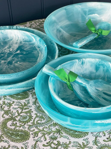 Bol de service en résine de haute qualité, résistant à la chaleur et compatible lave-vaisselle, pour cuisine et table, durable, pour mariage et usage domestique - Product Image 5