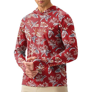 Chemises de pêche pour hommes à manches longues UPF 50 |   Chemise de pêche à séchage rapide, protection UV personnalisée, respirante et à séchage rapide - Product Image 3