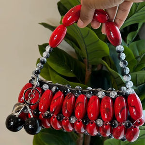 Bolso de mano de noche con cuentas de cristal multicolor, nuevo bolso de moda para mujer para fiestas, bodas y eventos de gala para damas de UO - Product Image 1