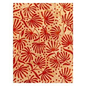 Eco Friendly Wholesale Tropical Leaf Batik <b>Fabric</b> <b>Polyester</b> Handmade for Girls DIY Garment Summer Wear Indonesia Export Supplier - Product Image 4