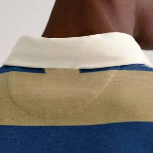 2026 High Quality Printed <b>Long</b> <b>Sleeve</b> Rugby <b>Men's</b> <b>Polo</b> <b>Shirts</b> Breathable Fabric 300GSM Drop Shoulder Unisex Wear <b>Polo</b> <b>Shirts</b> - Product Image 4