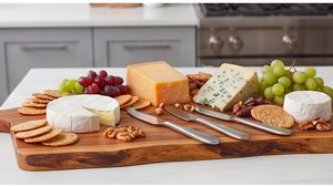 Stainless Steel <b>Cheese</b> <b>Knives</b> <b>Set</b> Of 4 Silver Color Dishwasher Safe Durable Metal <b>Cheese</b> Tools For Parties And Kitchen Use - Product Image 5