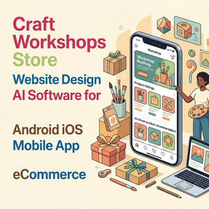 Software de IA para Diseño Web para Talleres de Artesanía, Aplicación Móvil para Android e iOS, Comercio Electrónico, Plugin para WordPress y Shopify, Software de IA para CRM - Product Image 3