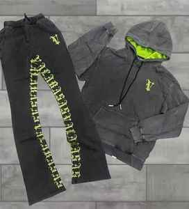 Nuevo Diseño de Chándal Unisex Personalizado, 100% Algodón, Ropa Deportiva de Moda Urbana, Secado Rápido y Transpirable, Chándal Bordado - Product Image 6