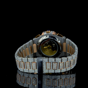 Reloj de Lujo Hecho a Mano, Edición Limitada, Joyería de Belleza Artística, Unisex, Clásico, Hip Hop, Mecánico Automático, ETA, Zafiro - Product Image 4