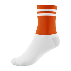 OEM Factory Logo Knitting Anti Slip Eco-Friendly Quick Dry Breathable Crew <b>Socks</b> Custom Sporty Athletic Grip Football High - Product Image 2