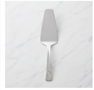 Spatule de service à gâteau en acier inoxydable, outil de service pour tarte et dessert en métal argenté, 1 pièce pour la maison et les fêtes - Product Image 1