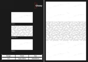 Carreaux muraux en céramique brillante pour intérieur moderne 30x60cm 300x600mm – Matériau de décoration murale élégant pour cuisine, salle de bain et plus encore - Product Image 5