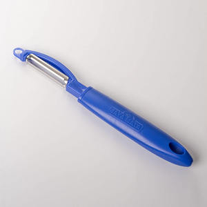 Pelador de Frutas y Verduras Manual Daya Ilata JM123 Azul, Cuchilla de Acero Inoxidable, Fácil de Limpiar, Solo Lavar a Mano - Product Image 4
