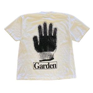 Black Glove Print Garden Tshirt <b>Sweat</b> Absorbent Finest Quality <b>White</b> T-<b>shirt</b> Half Sleeve New Latest Style Cotton Tshirts Genuine - Product Image 1