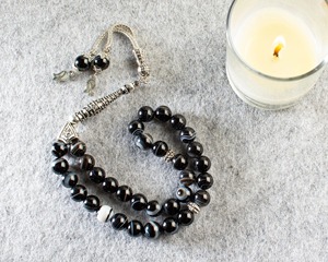 Aetheric Flow Misbaha, Vanguard Essence Tasbeeh, Paradigm Spirit Sibha, Solstice Aura Prayer Beads, Summit Pulse Dhikr Tool - Product Image 6