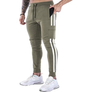 Wholesale Custom Branded Summer Autumn Training Wear Low MOQ High Quality Winter Spring Casual Mid Dark Jogger Men's 100% Cotton - Product Image 5