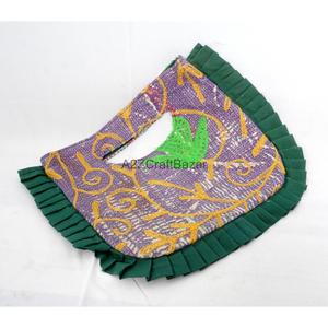 Handmade Vintage Multicolor 100% Cotton Suzani Women's Hand <b>Bag</b> Magnetic Closure Floral Embroidery Clutch Medium Size Exhibition - Product Image 5