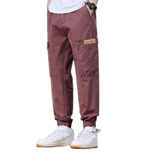 New Premium Collection <b>Summer</b> Multi-Pocket Jogger Lightweight <b>Men's</b> Pants Cargo 100% Cotton <b>Men</b> Casual <b>Trousers</b> - Product Image 1