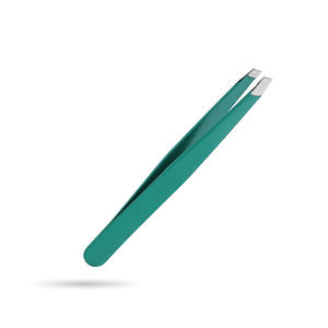 Pinzas Rectas Profesionales Personalizadas para Cejas y Pestañas, Pinzas de Belleza de Acero Inoxidable con Color y Logotipo Personalizados ANAAIF - Product Image 1