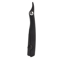 Navaja de Barbero Quirúrgica Tegra de Una Sola Hoja, Más Vendida, Hoja de Acero Inoxidable, Mango Metálico Plegable, Reutilizable, de Alta Calidad, Novedad