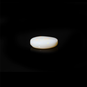 Natural Larimar Loose Gemstone 7.55 Carat Oval Cabochon for Fine Jewelry - Product Image 3