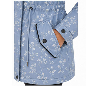 Women's Premium Parka <b>Coat</b> with Hood, Water Resistant Shell and <b>Thick</b> Quilted Insulation for Superior <b>Winter</b> Performance - Product Image 5