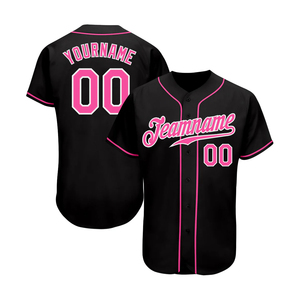 OEM Baseball Game Jerseys Team Baseball Shirts Lightweight Mesh Factory Price Private Label - Product Image 4