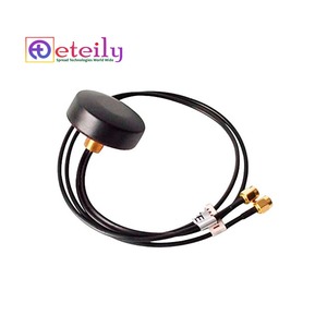 Antena Combinada GPS+4G de Alta Calidad y Durabilidad con Montaje de Tornillo, Cable RG174 + 2 Conectores SMA Macho (46mm) para Montaje en Exteriores - Product Image 2