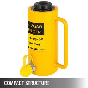 Cilindro Idraulico a Singolo Effetto da 20T, 2 Pollici, Cilindro Idraulico Cavo da 50mm per Sollevamento - Product Image 5