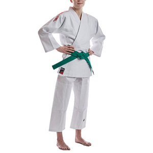 Uniforme de Karate Personalizado de Alta Calidad, Uniforme de Artes Marciales de Lona de Algodón, Ligero, Elástico, Transpirable, Traje de Entrenamiento y Competición OEM - Product Image 5