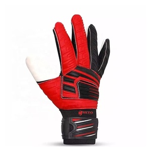 New Customized Design Front Palm New Basic Latex Backhand Silicon Inject Meduis Cut Customized Design And Color Attached <b>Strap</b> - Product Image 2